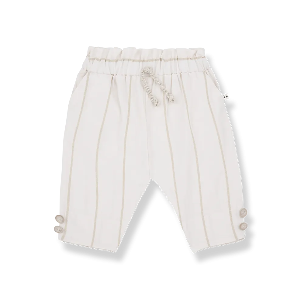 One More In The Family- CEL off-white pants