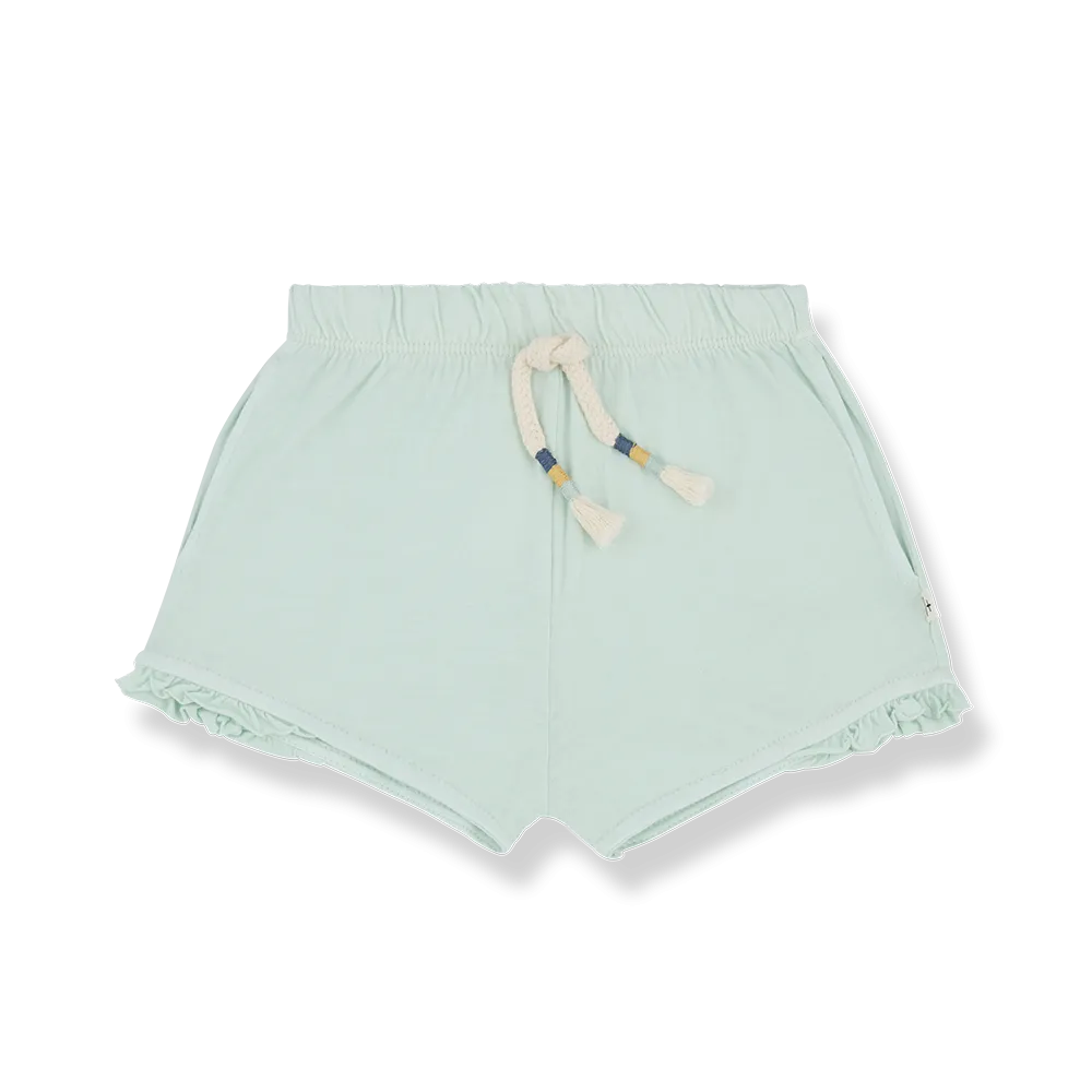One More In The Family- EVA subtle-green short