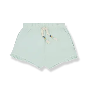 One More In The Family- EVA subtle-green short