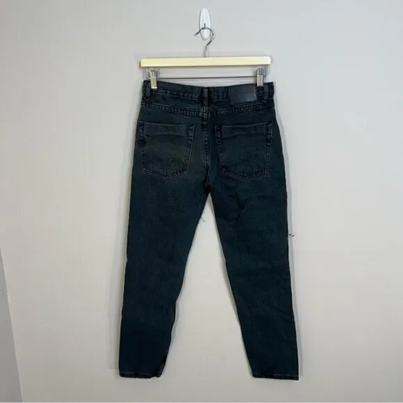 ❄️ONE Teaspoon Fox Black Distressed Awesome Baggies Jean