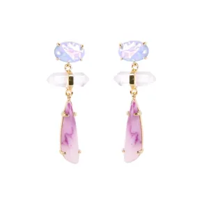 Ophelia Aurora Gemstone Drop Earrings