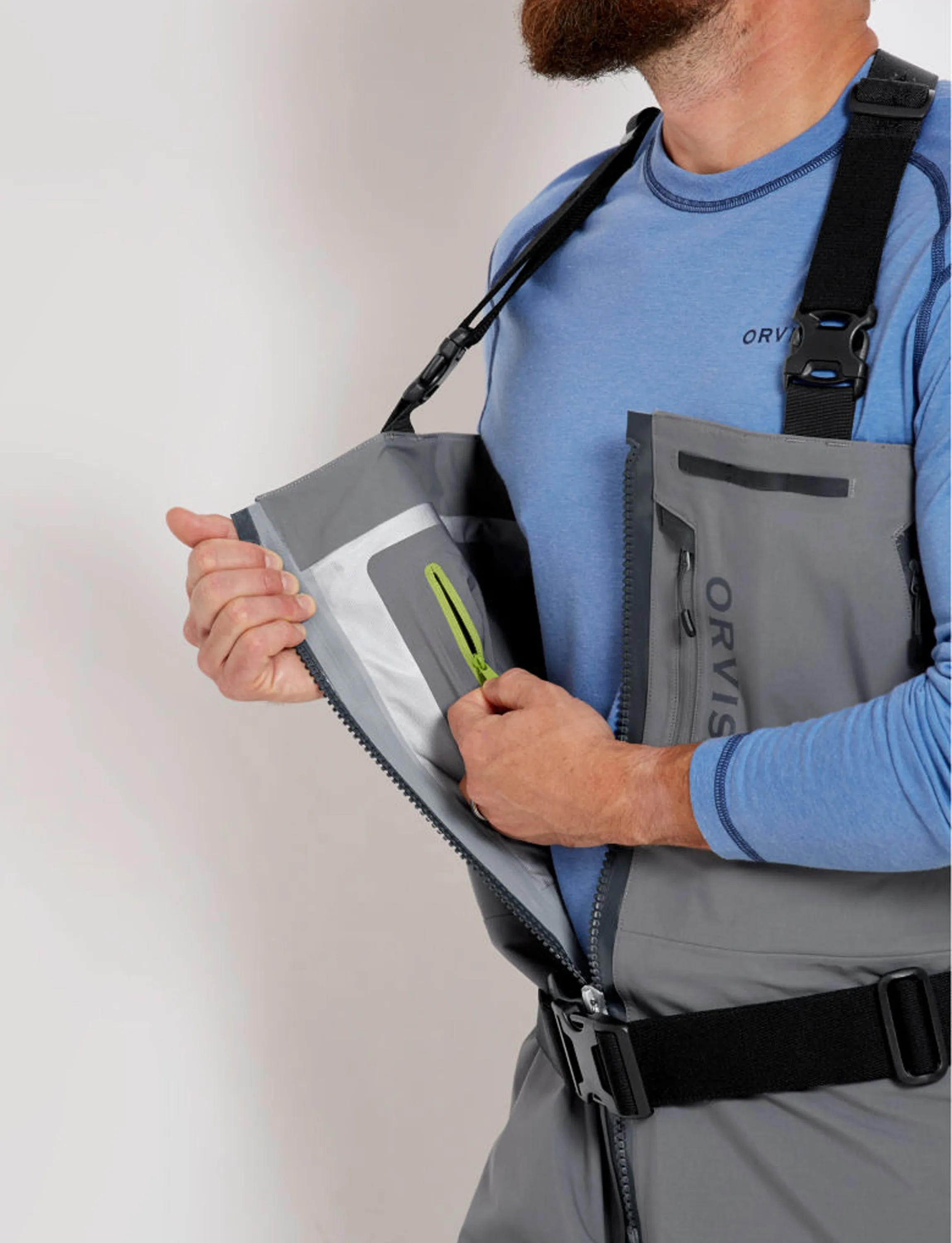 Orvis Men's Pro Zipper Waders - Medium (M/Reg)
