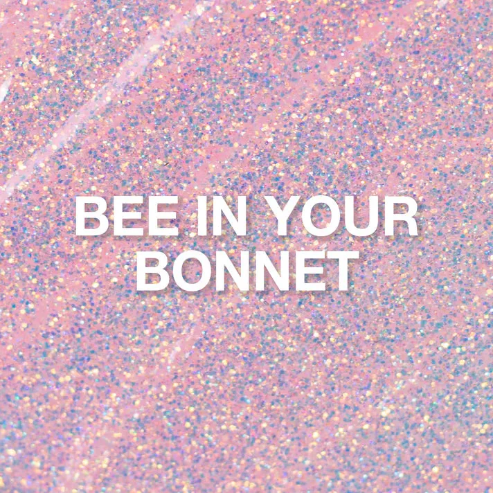 P  Bee in Your Bonnet, Glitter Gel Polish, 15 ml (C)