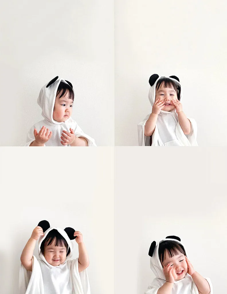Panda Poncho Towel