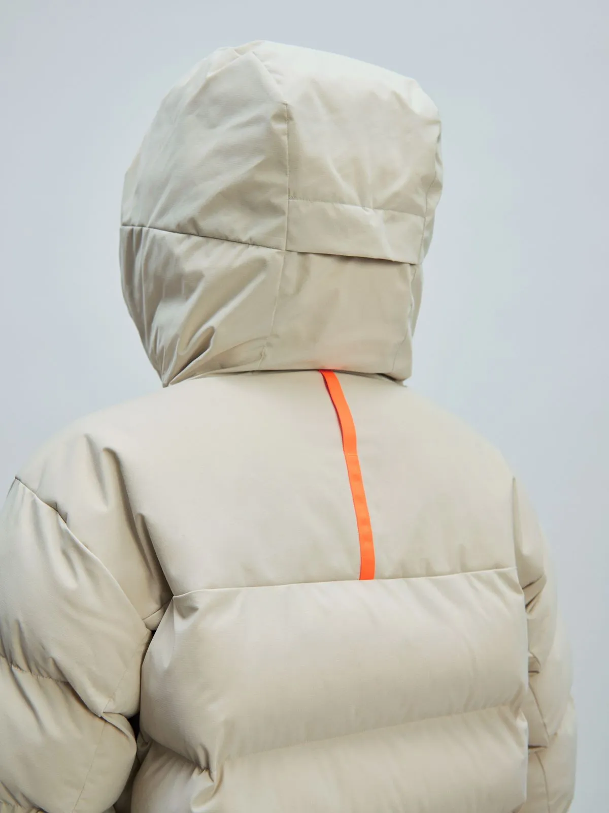 Płaszcz zimowy damski POC W'S Race Loft Parka beżowy