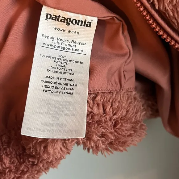 Patagonia Los Gatos cozy vest women’s size medium