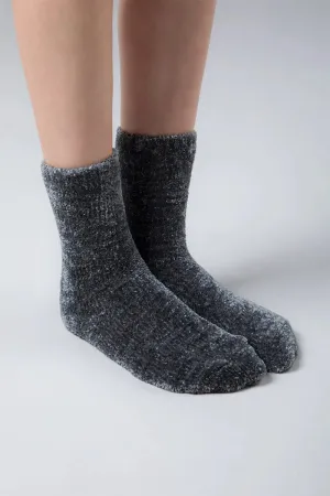 Plush and Cozy Chenille Socks