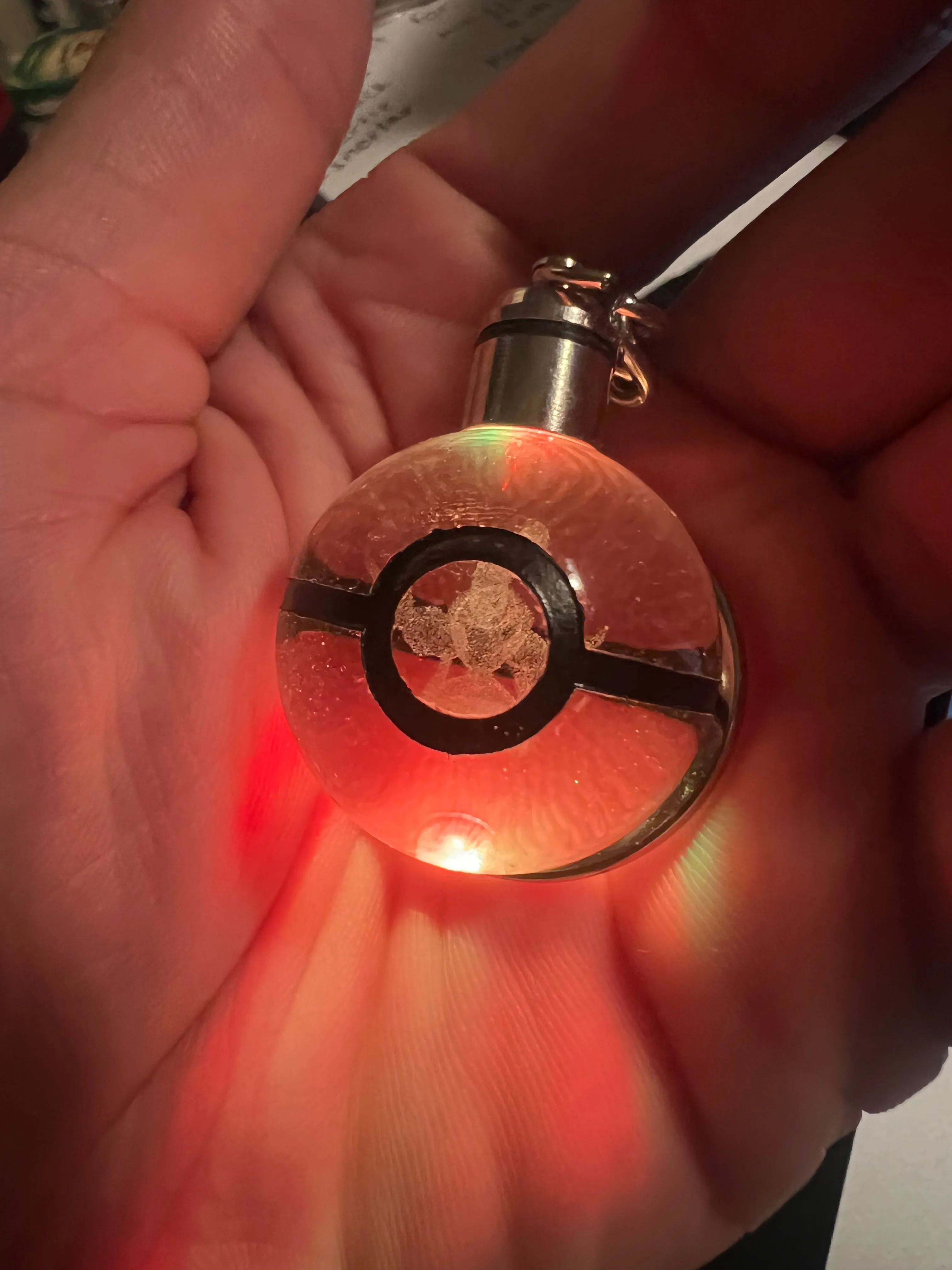 Pokemon Darkrai LED Light Up Keychain