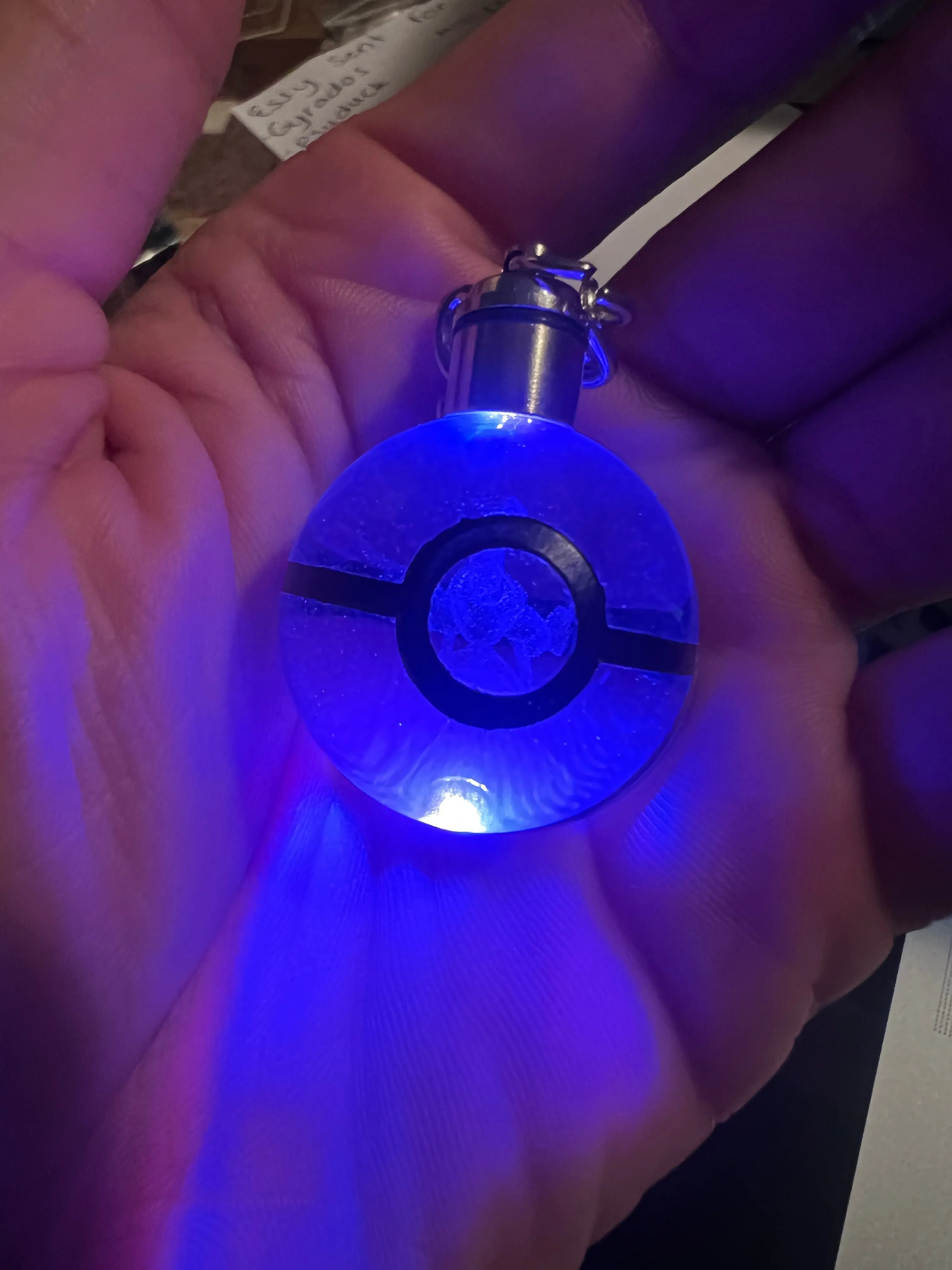 Pokemon Darkrai LED Light Up Keychain