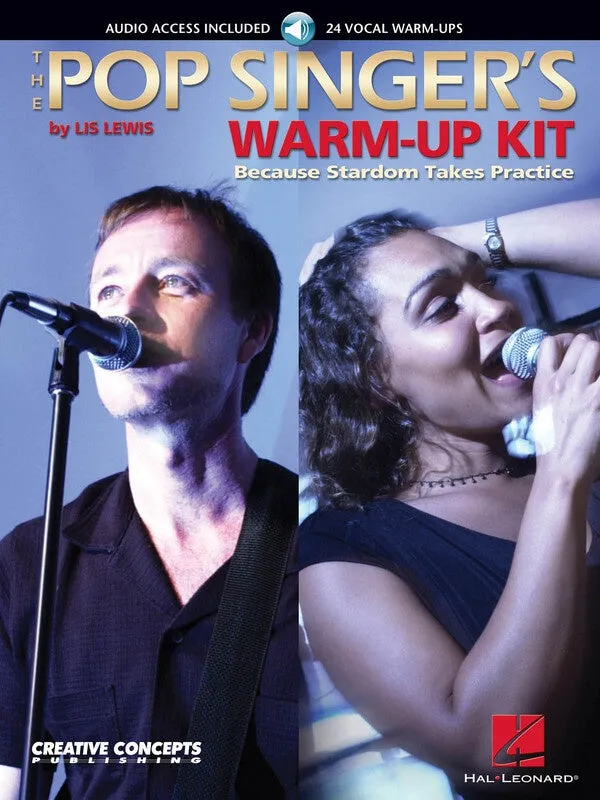 POP SINGERS WARM UP KIT BK/OLA