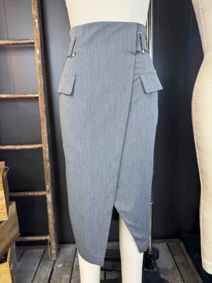 Pre loved Gray Pencil Skirt - Size S