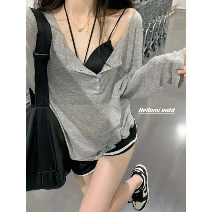 Pure Desire Sunscreen Shirt - Loose Windproof Summer Top