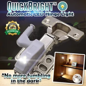 QuickBright™ Automatic LED Hinge Light