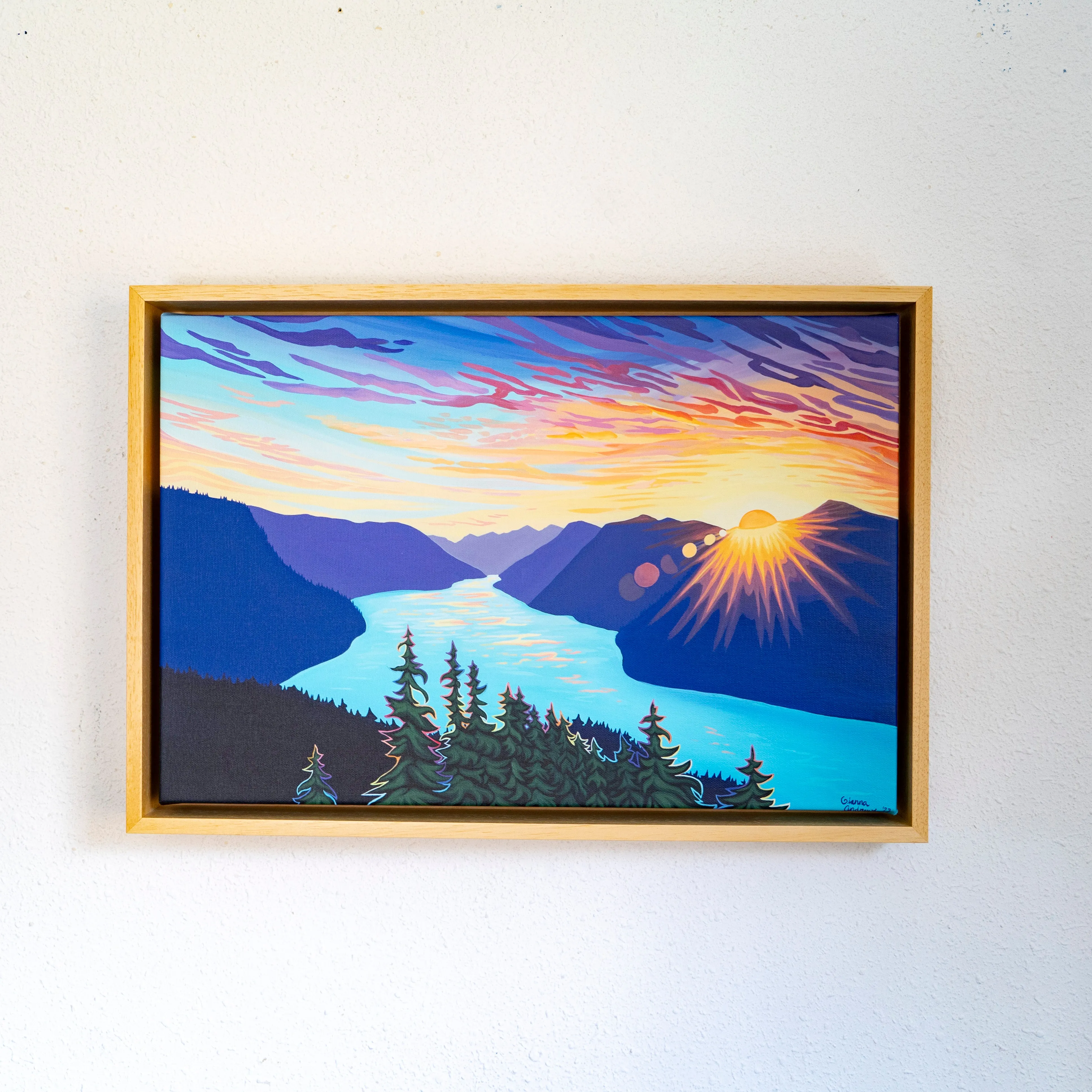 "Storm King Sunset"