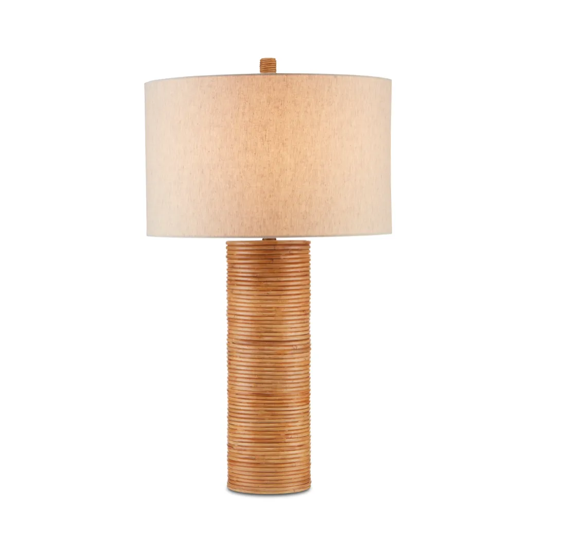 Rattan Table Lamp IV