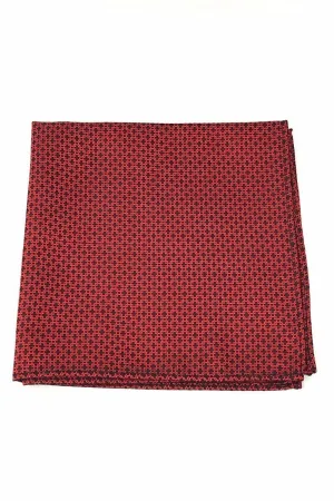 Red Regal Pocket Square