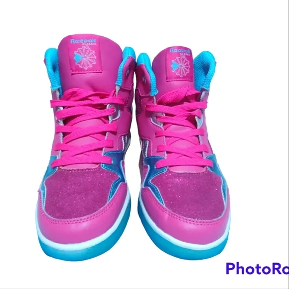 Reebok Classic Club High- Top Sneaker - Kids Size (5 1/2) Color Multi Colors