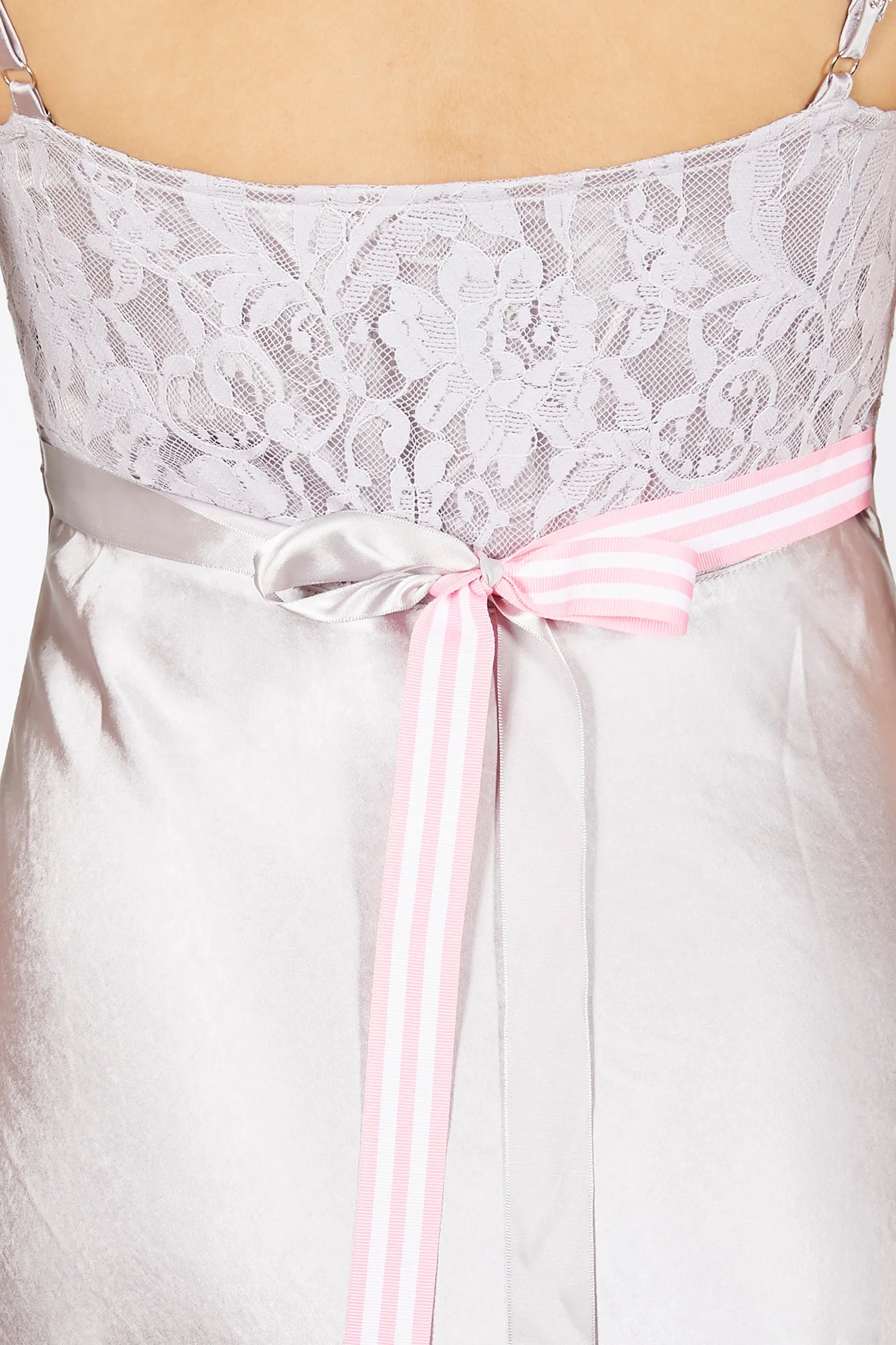 Satin Maxi Dress