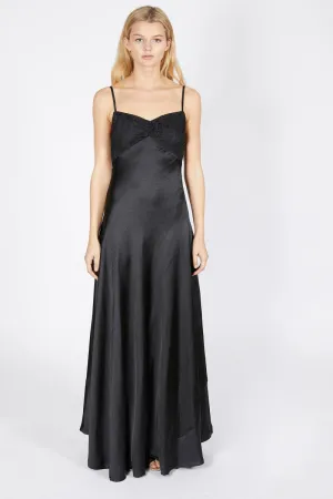 Satin Maxi Dress