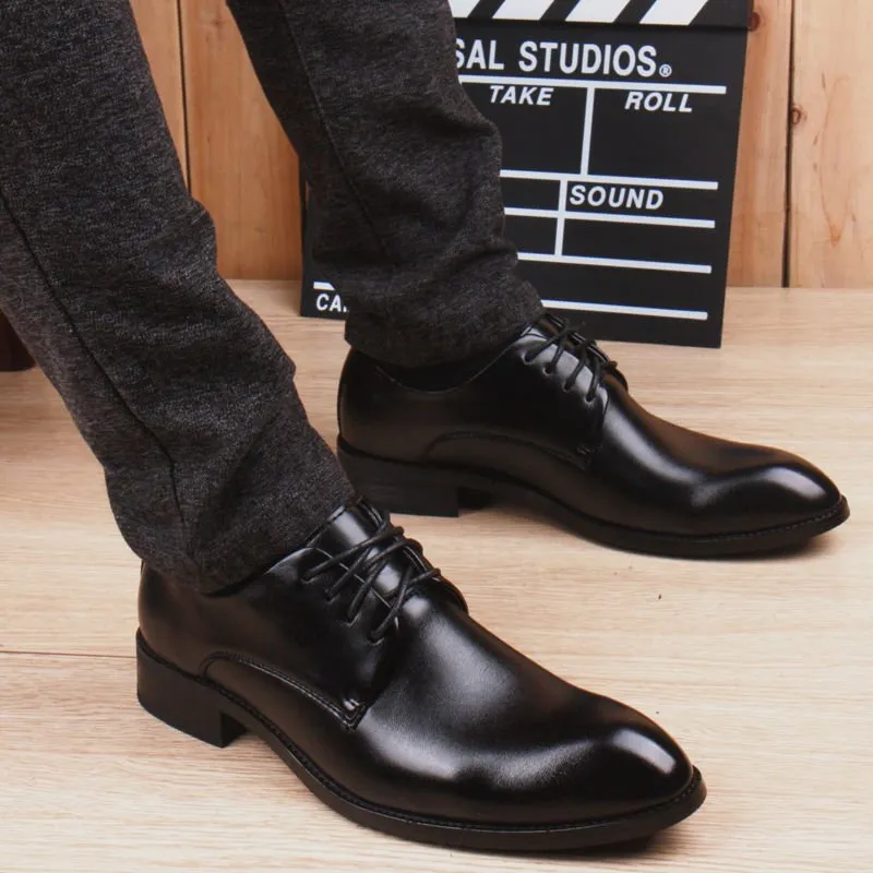 Schoensten Oxfords Shoes Solid Slip