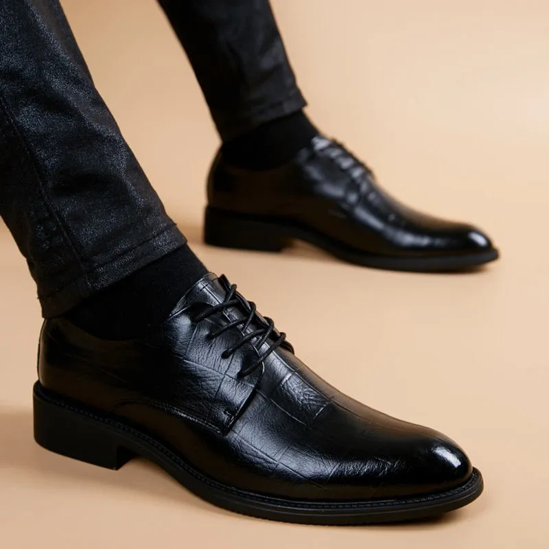 Schoensten Oxfords Shoes Solid Slip