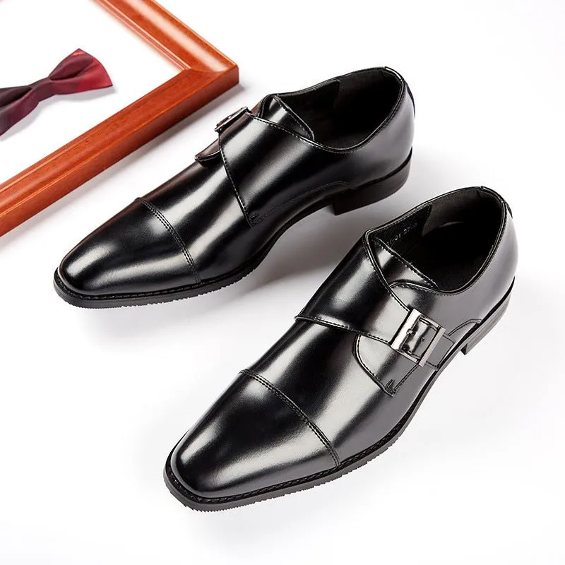 Schoensten Strap Monk Shoes