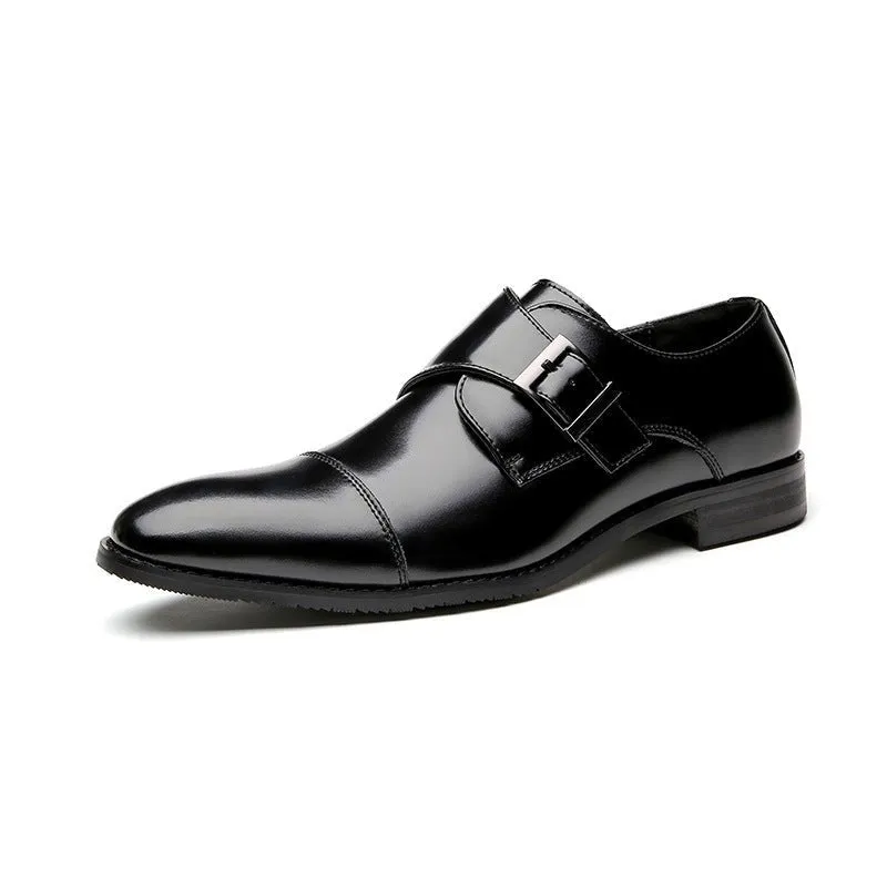 Schoensten Strap Monk Shoes