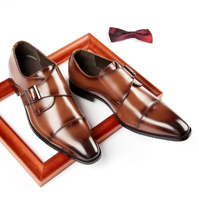 Schoensten Strap Monk Shoes