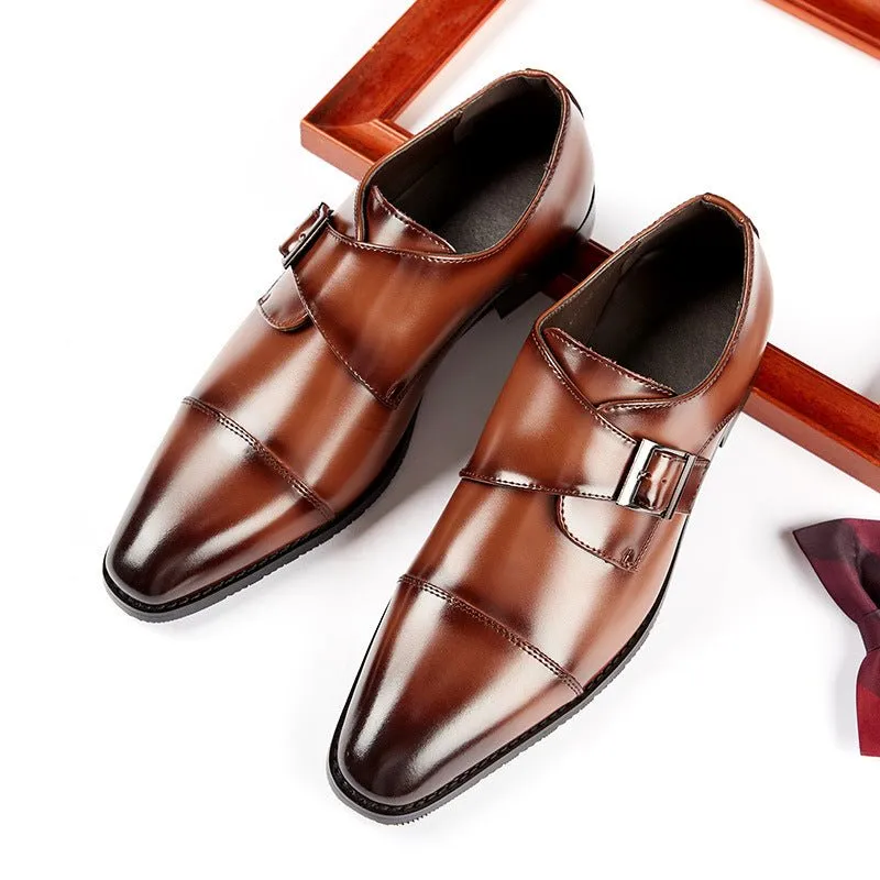 Schoensten Strap Monk Shoes