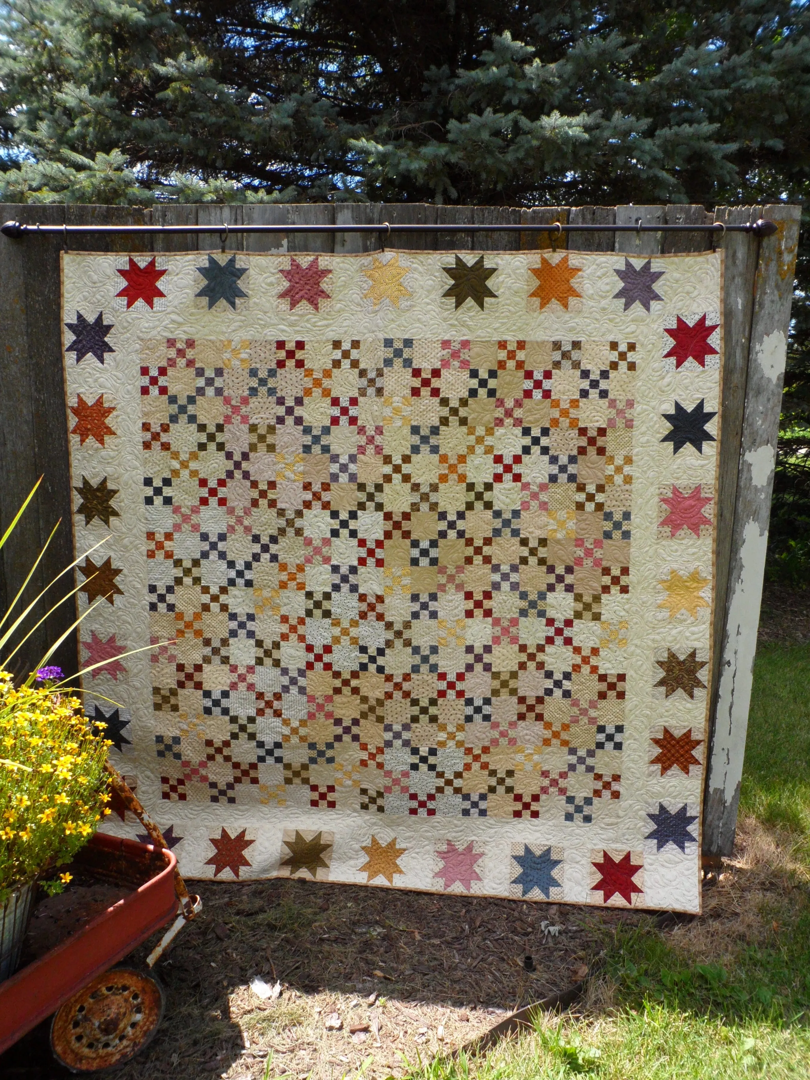Seaside Cottage Quilt Pattern - PDF