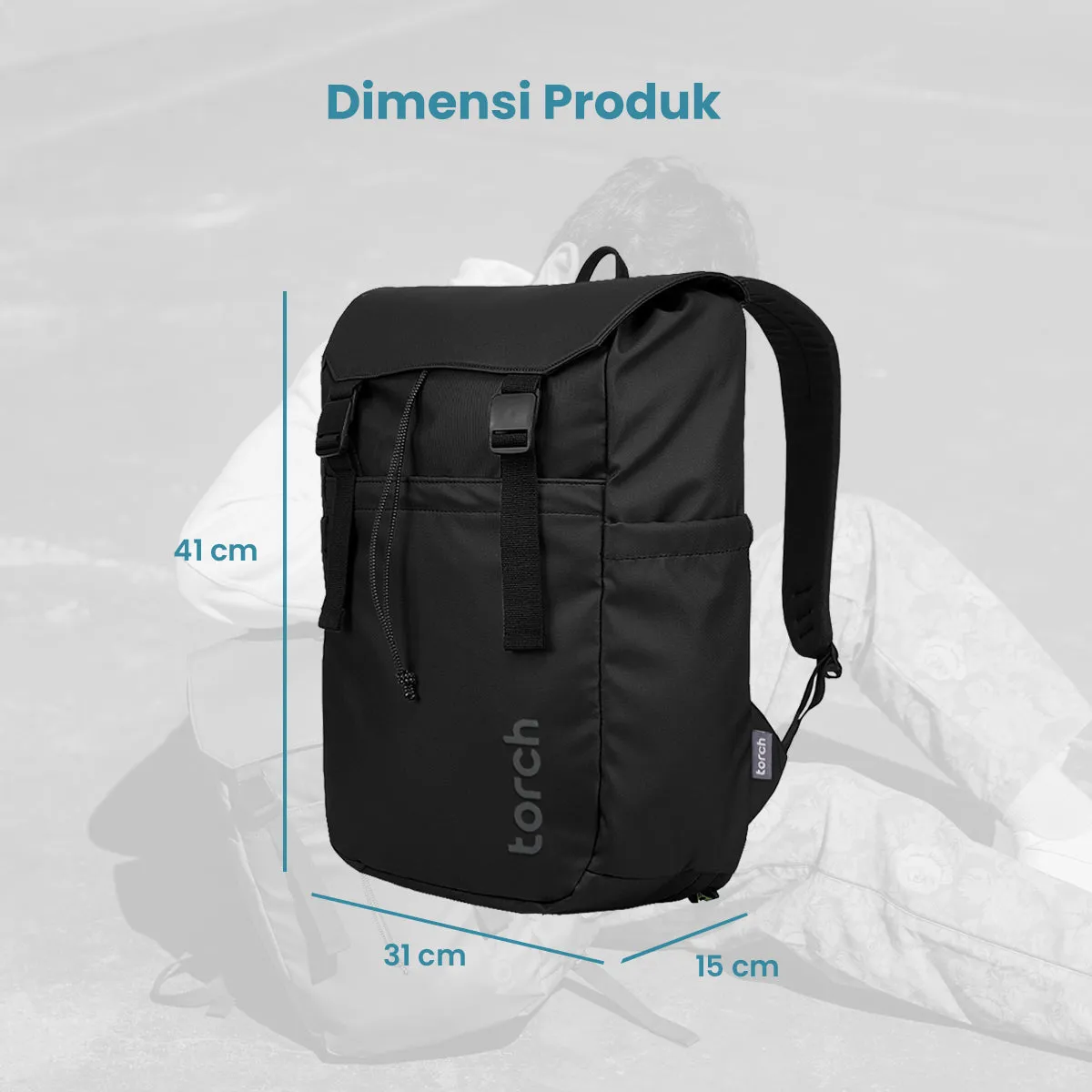 Seongju Tas Ransel Kantor Torch 19L