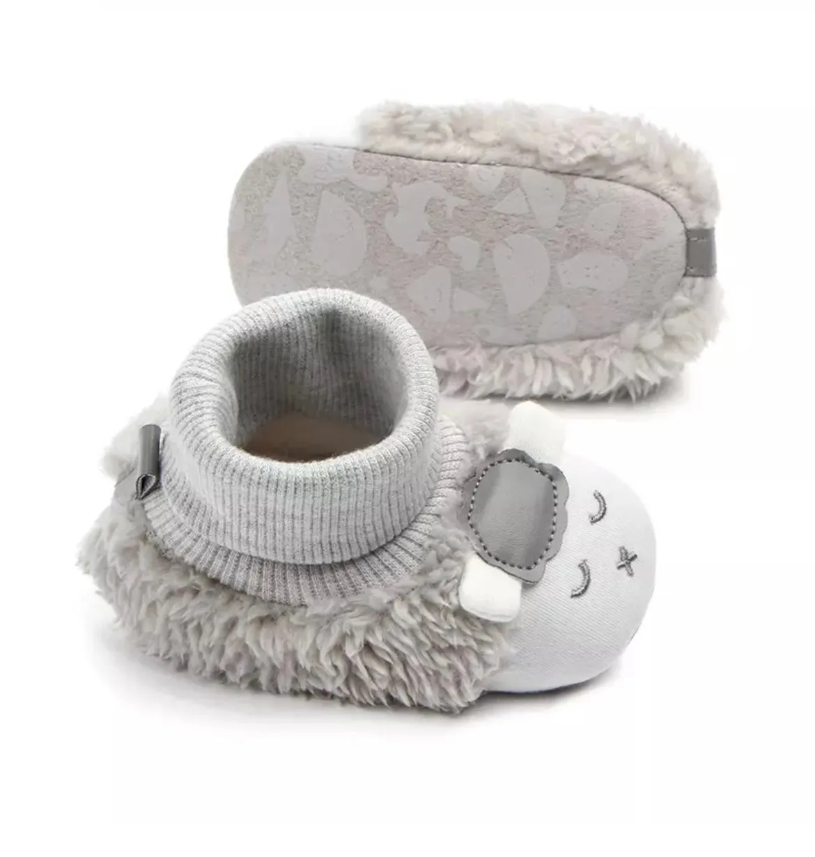 Sheep Baby Booties