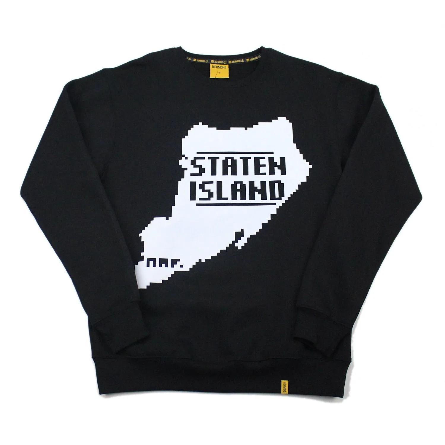 S.I. 8 Bit Crewneck - Men’s - Black/White
