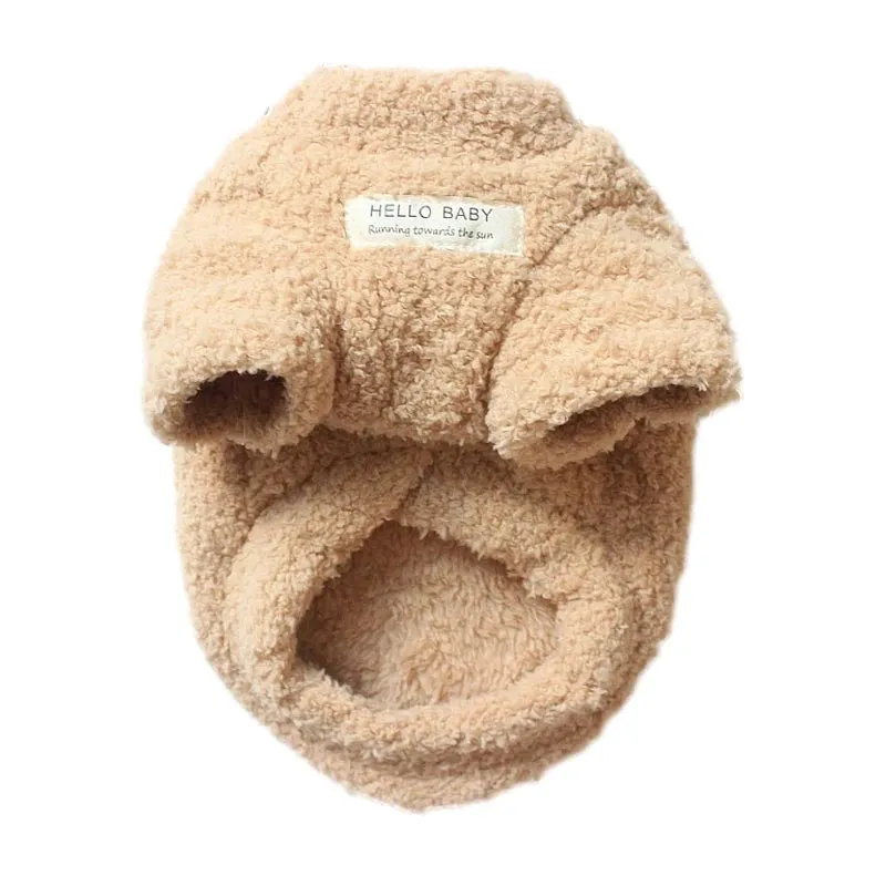 Small Dogs Warm Plush Clothes