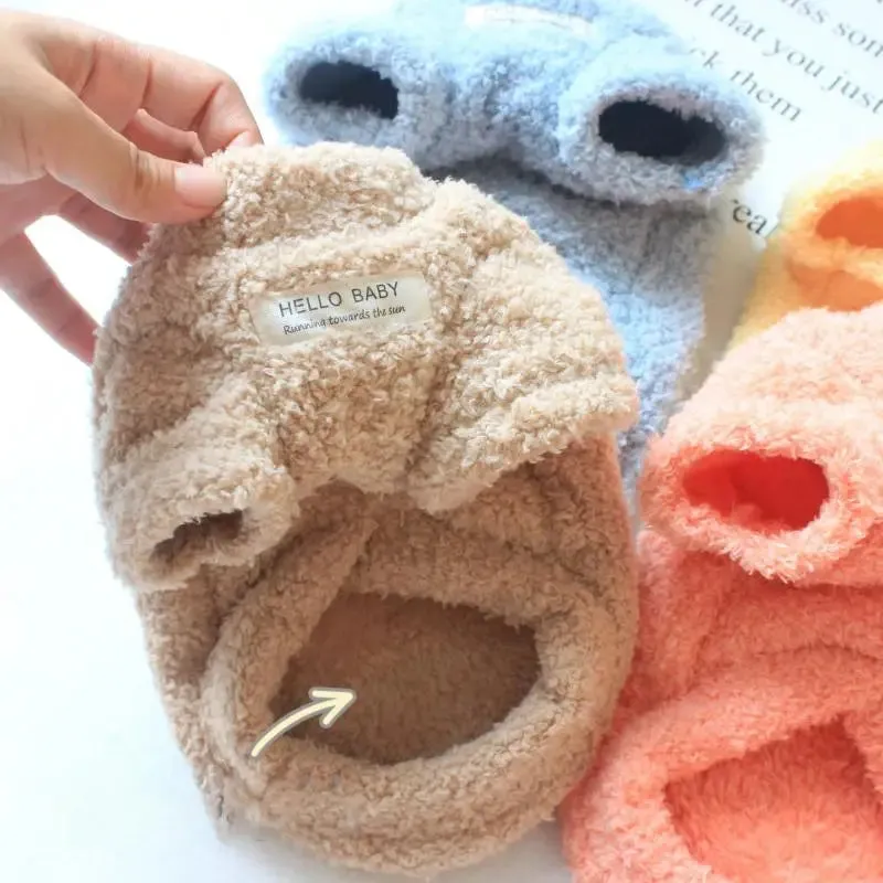 Small Dogs Warm Plush Clothes
