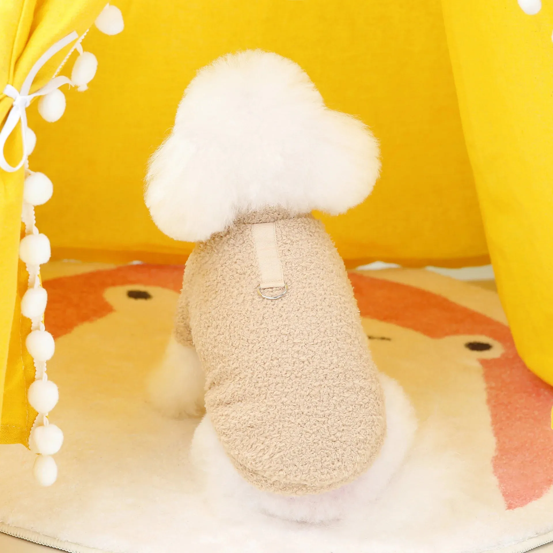 Small Dogs Warm Plush Clothes