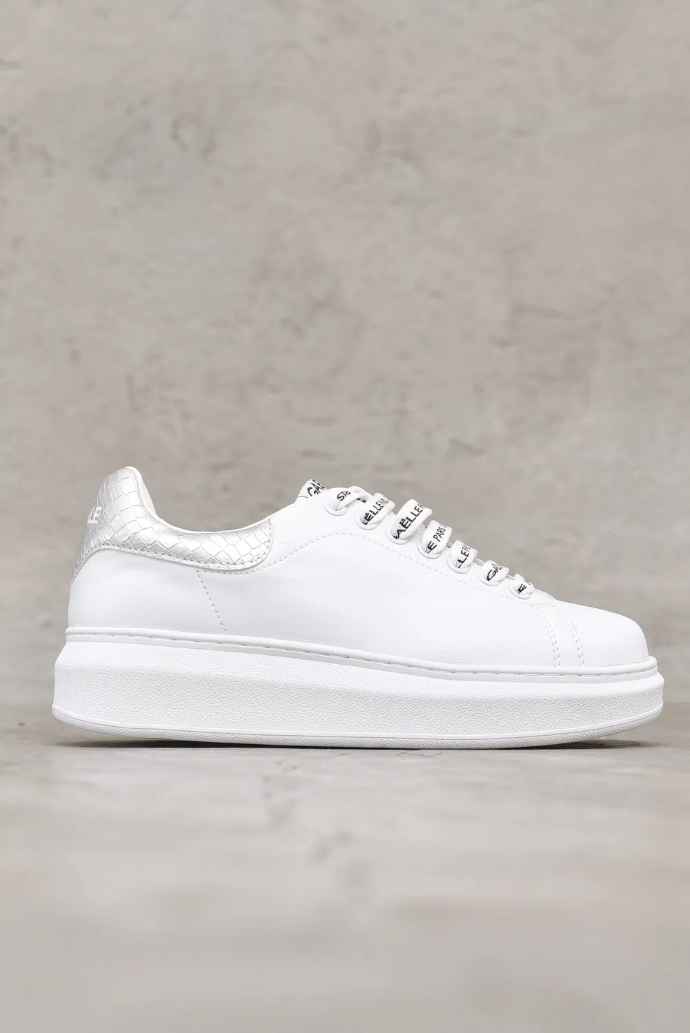 Sneakers Tallone Stampa - Silver