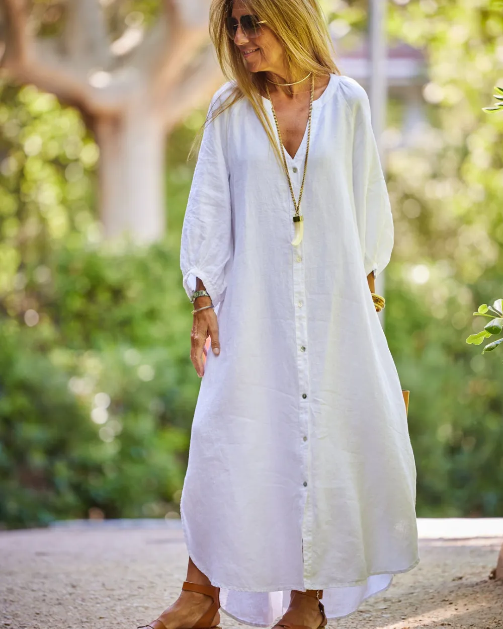 Solene | Radiant & Breezy Summer Dress