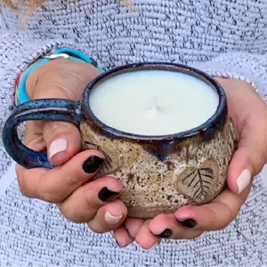 Soy candle mug