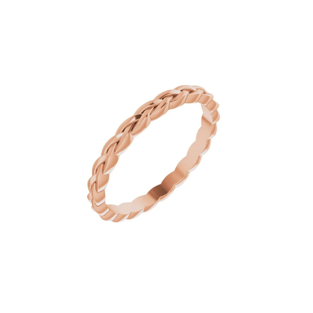 Stackable Woven Ring