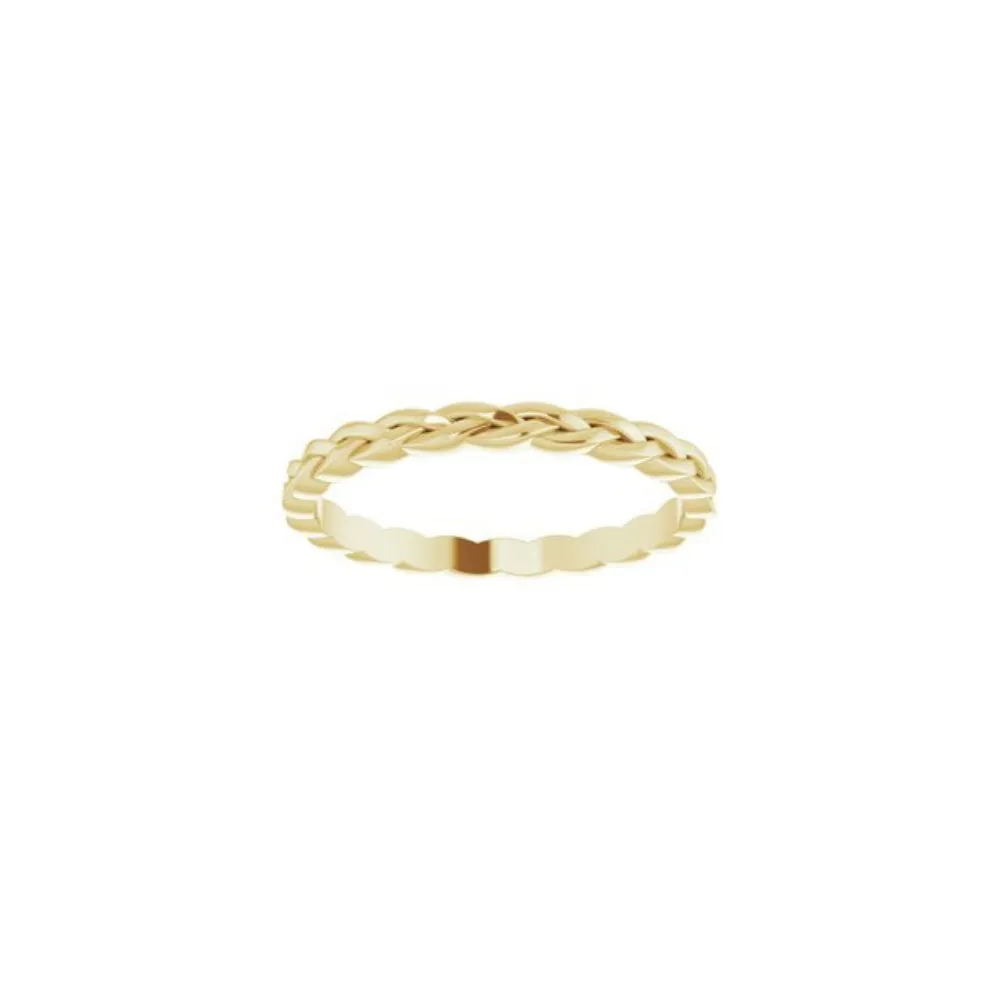 Stackable Woven Ring