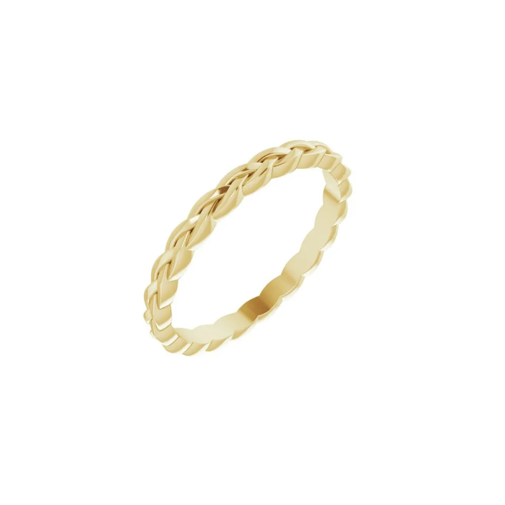 Stackable Woven Ring