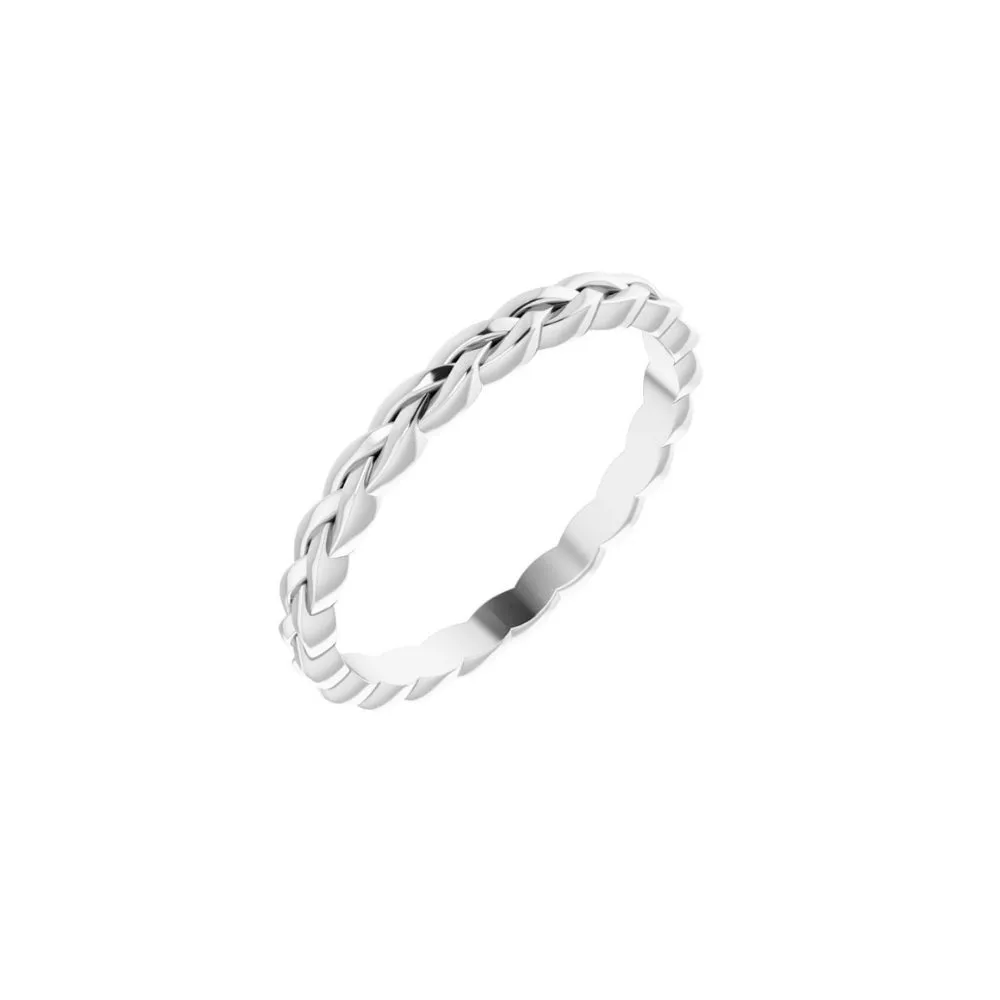 Stackable Woven Ring