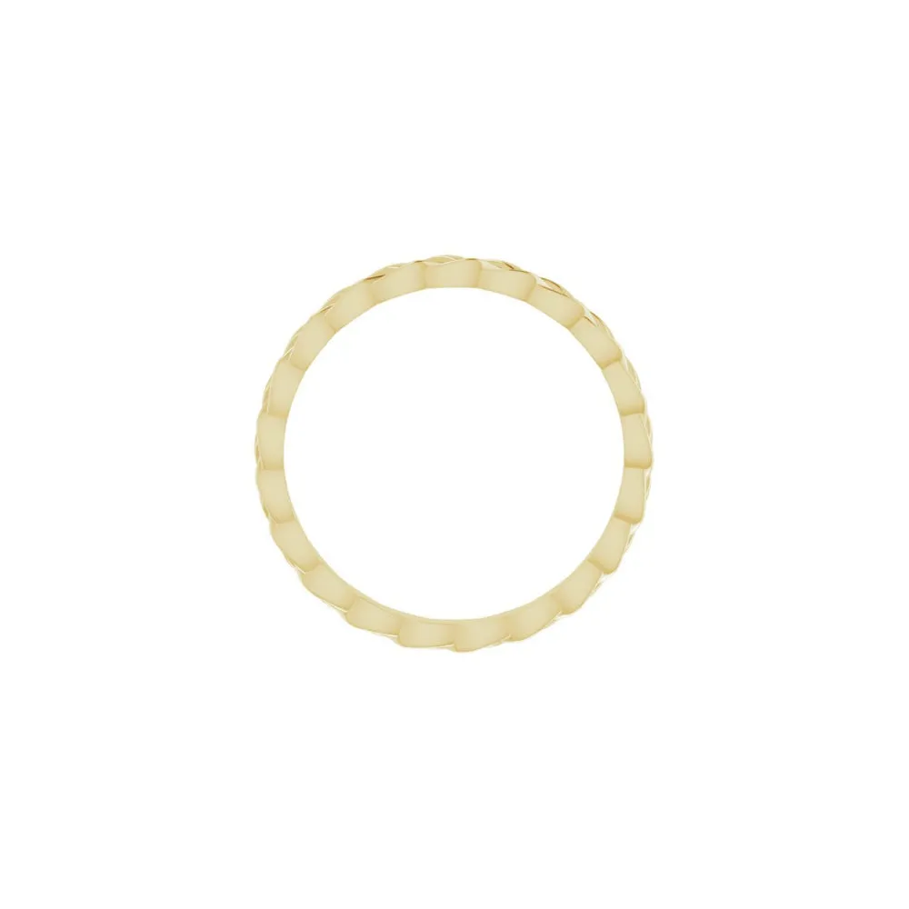 Stackable Woven Ring