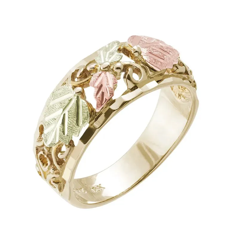 Stylish Vines - Black Hills Gold Ladies Ring