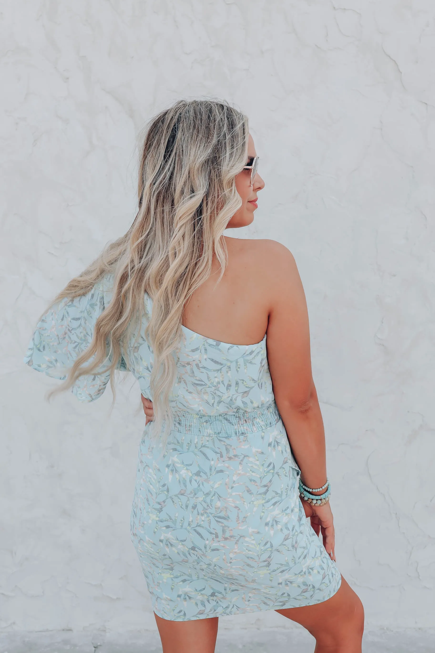 Summer Holiday One-Shoulder Dress