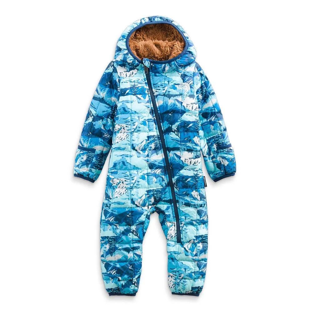 The North Face Baby ThermoBall 1-Piece (Acoustic Blue Snow Peak Mountains Print)