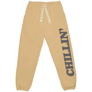 TINY WHALES- Chillin Sweatpants (gold)