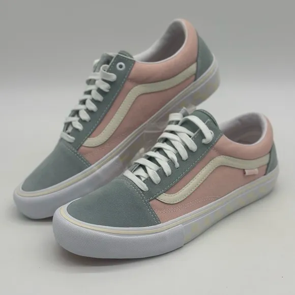 Vans Pastel Sneakers - Pink and Green