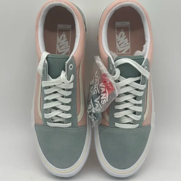Vans Pastel Sneakers - Pink and Green